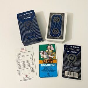 Vendome French Tarot Deck 78 Cards Carta Mundi FFT